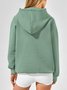 Hoodie Loose Simple Fashion Striped Hooded Loose Long-sleeved Sweatshirt