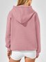 Hoodie Loose Simple Fashion Striped Hooded Loose Long-sleeved Sweatshirt
