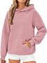 Hoodie Loose Simple Fashion Striped Hooded Loose Long-sleeved Sweatshirt