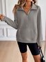 Regular Fit Casual Sweatshirt
