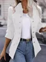 Plain Others Loose Sexy Jacket