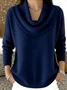 Crew Neck Casual Sweater