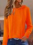 Women's Autumn And Winter Hooded Sweatshirt Solid Color Outer Wear Hooded Sweater Loose Drawstring Casual Style