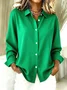 Plain Casual Regular Fit Shirt