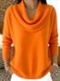 Crew Neck Casual Sweater