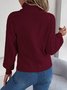 Cotton Regular Fit Casual Plain Sweater