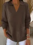 Women's Classic Casual Lapel Sweater