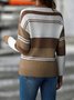 V Neck Casual Sweater