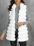 Plain Casual Loose Others Vest