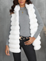 Plain Casual Loose Others Vest