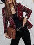 Others Color Block Dressy Regular Fit Blazer