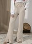 Ladies Casual Straight Pants
