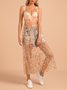 Champagne Tulle Party Knitting Dress