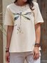 Casual Short Sleeve Top