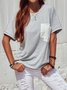 Short Sleeve Casual Cotton T-shirt