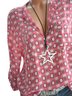 Long Sleeve Cotton-Blend Casual Shirt