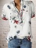 Floral Short Sleeve Casual Summer Blouses