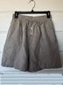 Plus Size Solid Casual Pockets Shorts Shorts