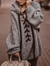 thickening Casual Lace-Up Sweater