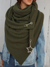 Cotton-Blend Casual Scarf