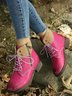 Casual Simple Plain Martin Combat Boots