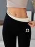 Lamb velvet warm Leggings Women thickening and velvet high waist Pants