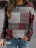 Regular Fit Casual Geometric Sweaterhirt