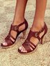 Women New Style Elegant Buckle Strap Sandals