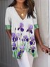 Cotton Casual Short Sleeve Tops