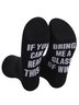 IF YOU CAN READ THIS Casual Alphabet Print Cotton Socks