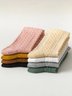 Casual Retro Twist Pattern Warm Wool Socks Autumn and Winter Socks
