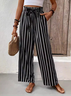 Striped Casual Loose Pants
