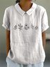 Women Floral Print Casual Shirt