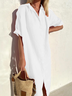 Women's Spring Casual Shirt Dress