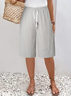Women's Spring And Summer Casual Straight-Leg Trousers With Straps
