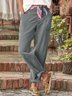 Cotton Regular Fit Casual Pants