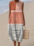 Simple Regular Fit Dress With No