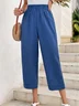 Casual Cotton Regular Fit Pants
