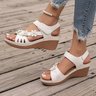Casual Pu Summer Floral Sandal