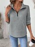 Cotton Casual Sweatshirt