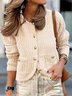 Casual Plain Cardigan