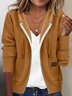 Women's Autumn and Winter Hooded Sweater Jacket Long Sleeve Casual Cashmere Zipper Sweater