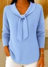 Regular Fit Casual Plain Cotton Sweater
