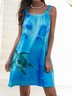 Casual Animal Knitting Dress